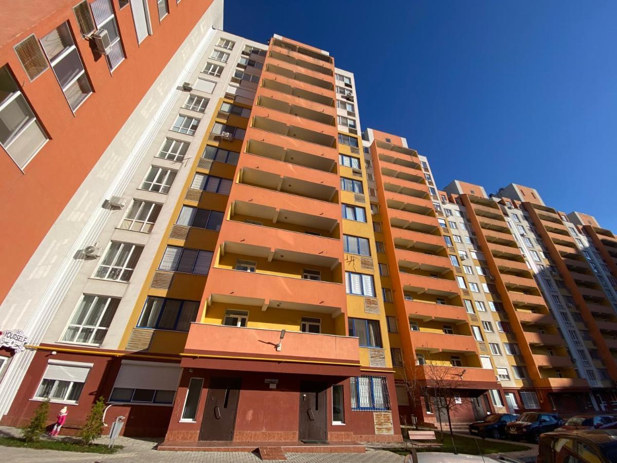 Two Bedroom Large Apartment In 基希讷乌 外观 照片