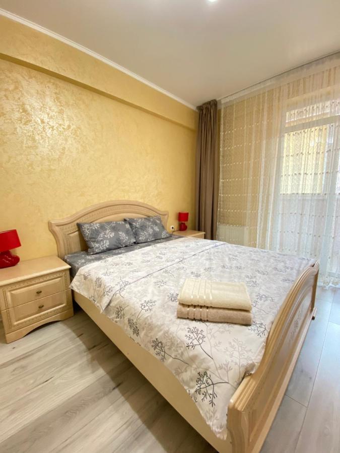 Two Bedroom Large Apartment In 基希讷乌 外观 照片
